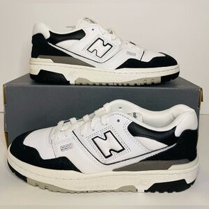 New Balance 550 White Black Rain Cloud GSB550CA 6.5W/5Y  NEW